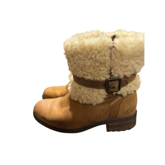 UGG Fur Lined Boots Size 7 1/2 - Picture 4 of 12